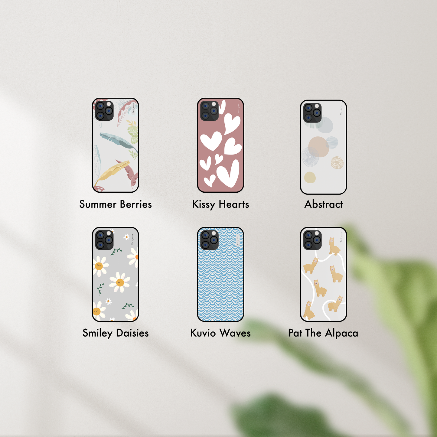 iphone case (Ruby Blue)