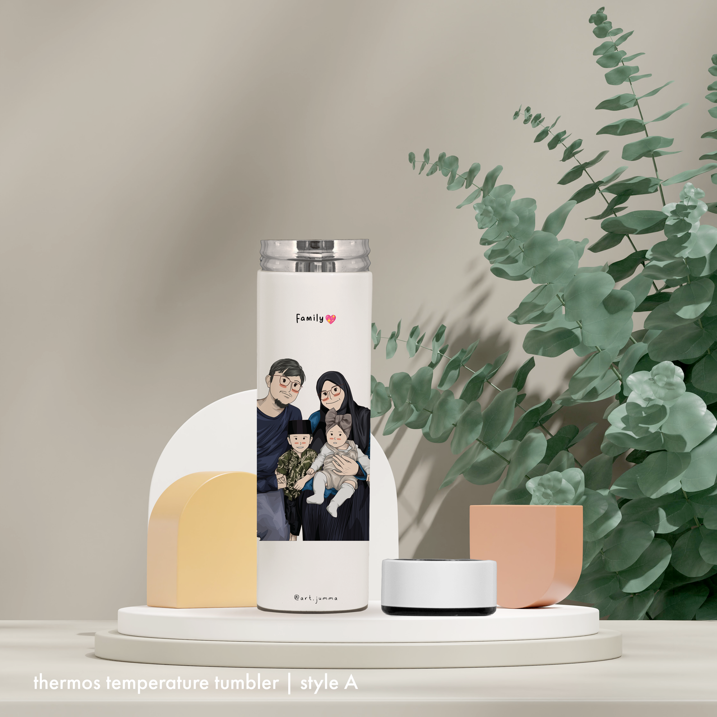 Custom Tumbler Singapore (Smart Thermos, Style A)