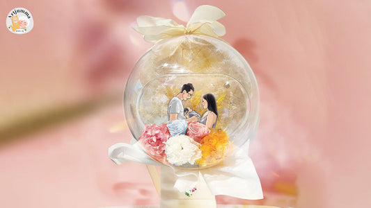 personalized bubble box gift