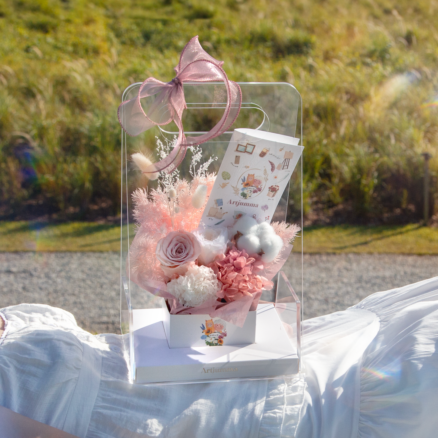 Blushy in Pink Bloom Box (Pink)
