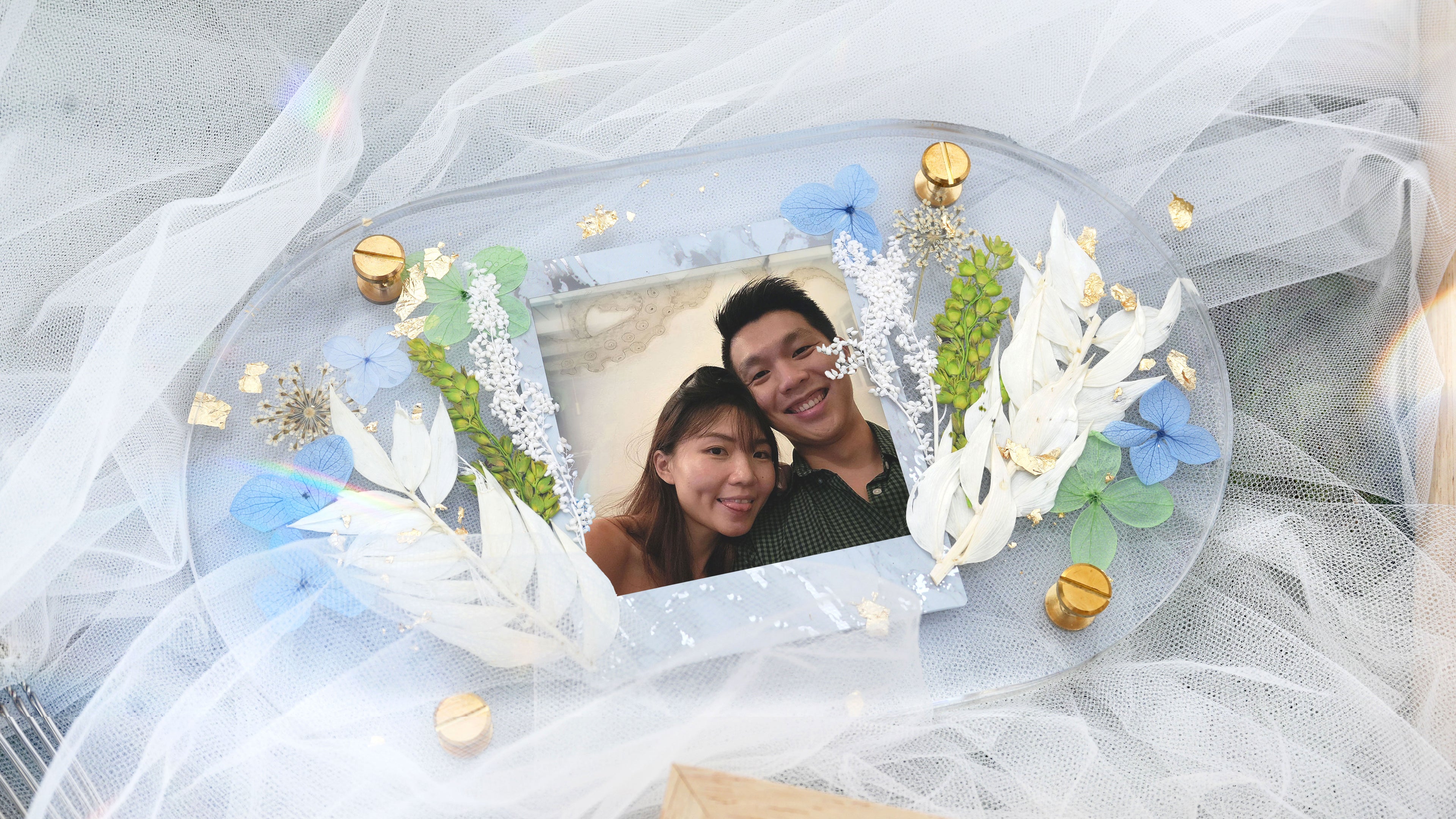 Custom Polaroid Vanity Tray - Personalised Gifts