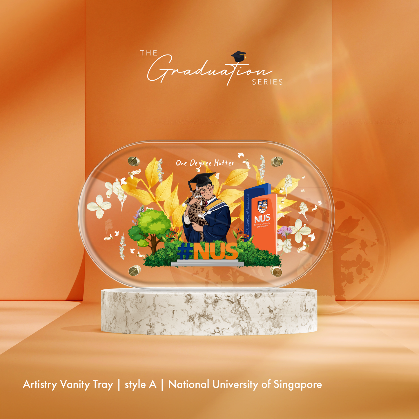 Artistry Vanity Tray | Graduation Series