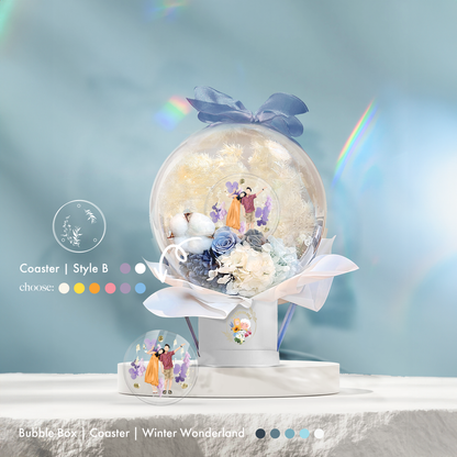 Winter Wonderland Coaster Bubble Box
